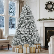 7.5ft Snow Flocked Christmas Tree